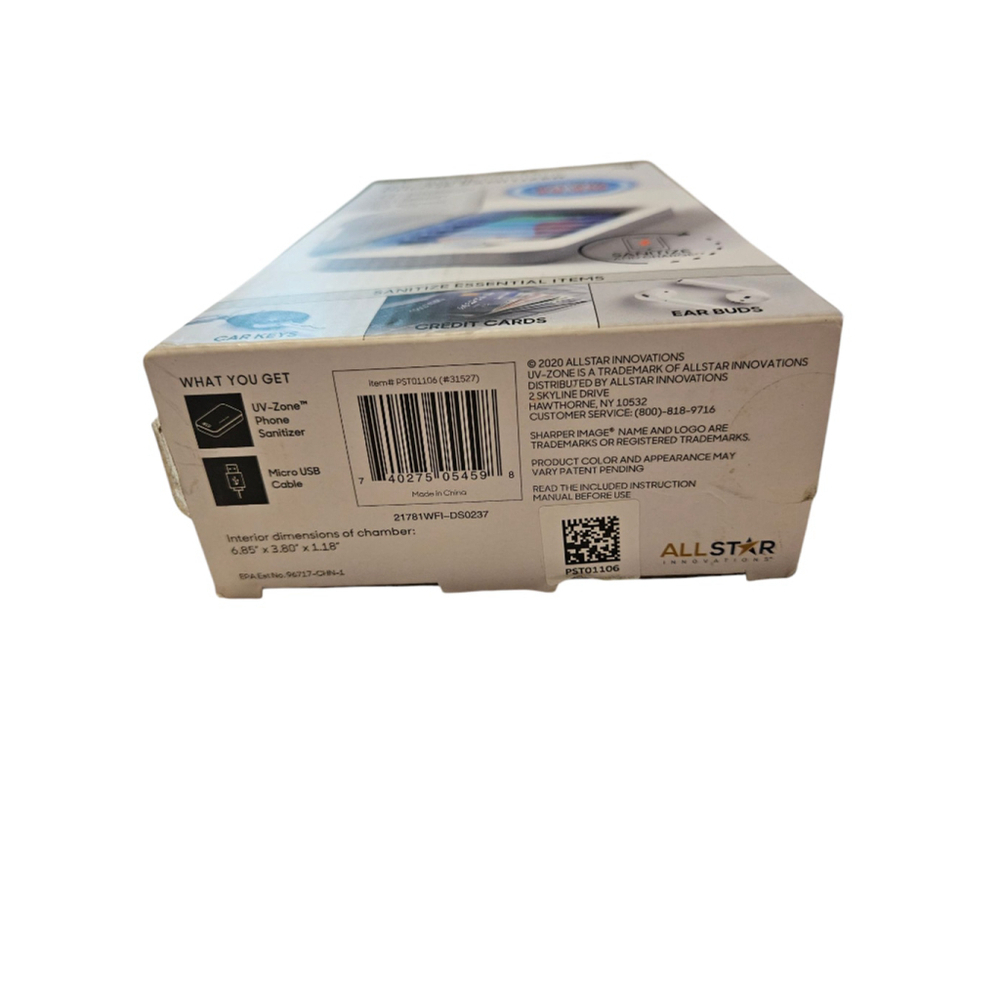 Sharper Image Phone Sanitizer UV Clean - NEW - Picture 3 of 9